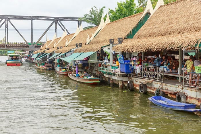 Taling Chan floating market Bangkok