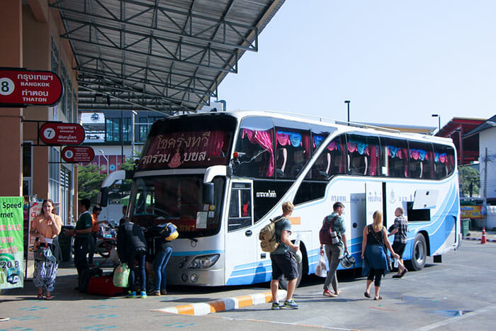 Bus Chiang Mai to Bangkok