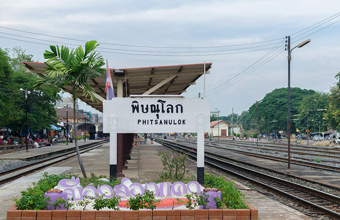 Train Bangkok to Sukhothai