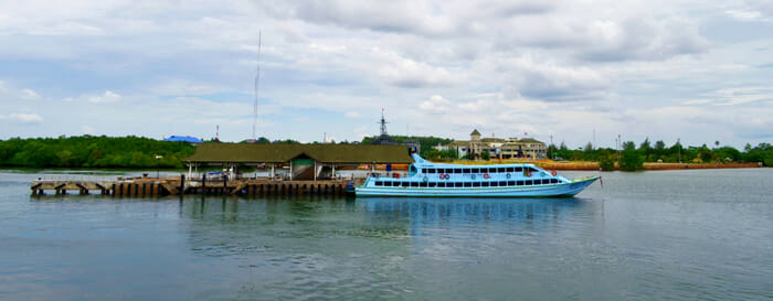 Krabi to Koh Lipe from Klong Jilad Pier with Ferry