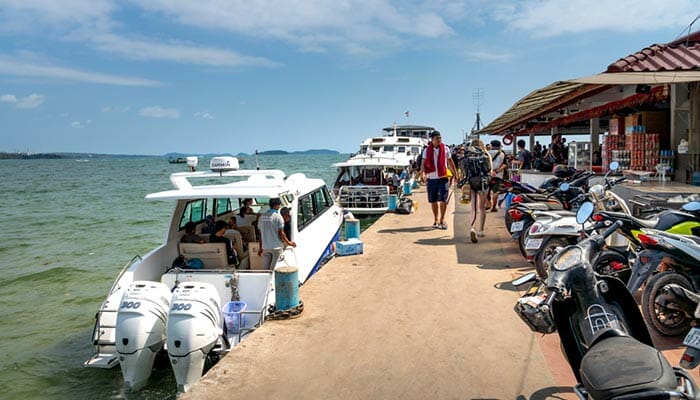 High-Speed Ferry and Speedboat from Sihanoukville to Koh Rong