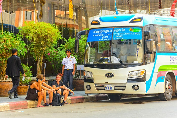 Из Пномпеня в Сиемреап на автобусе