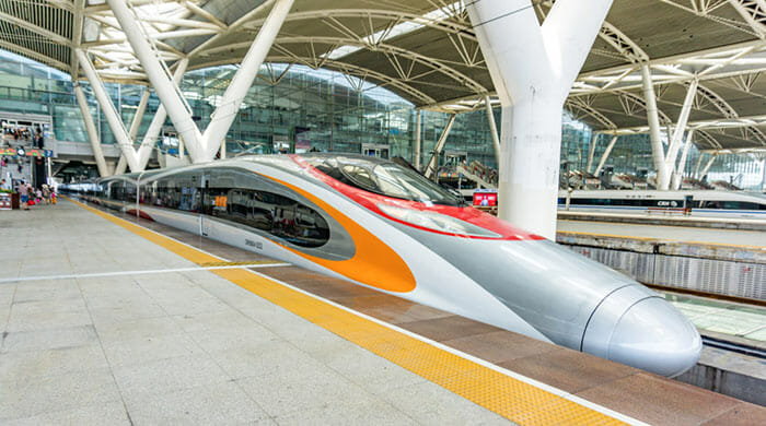 Hong Kong to Guangzhou by Train