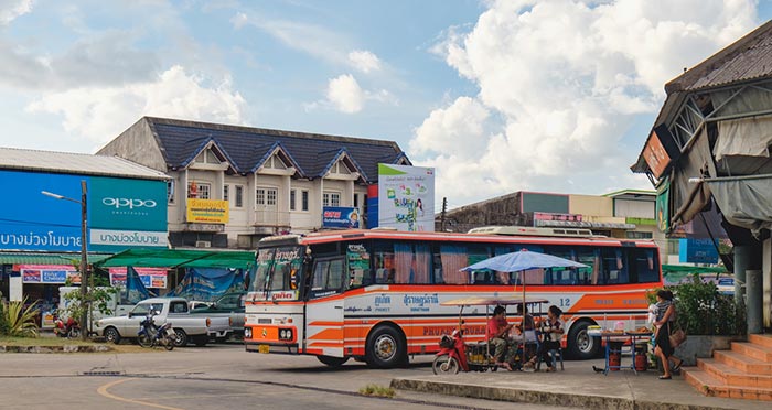 Автобус с Пхукета в Као Лак